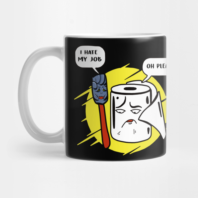 Funny Toothbrush Toilet Paper Humorous Conversation Funny Toothbrush